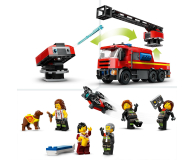 LEGO City 60414 Remiza strażacka z wozem strażackim - 1205487 - zdjęcie 5